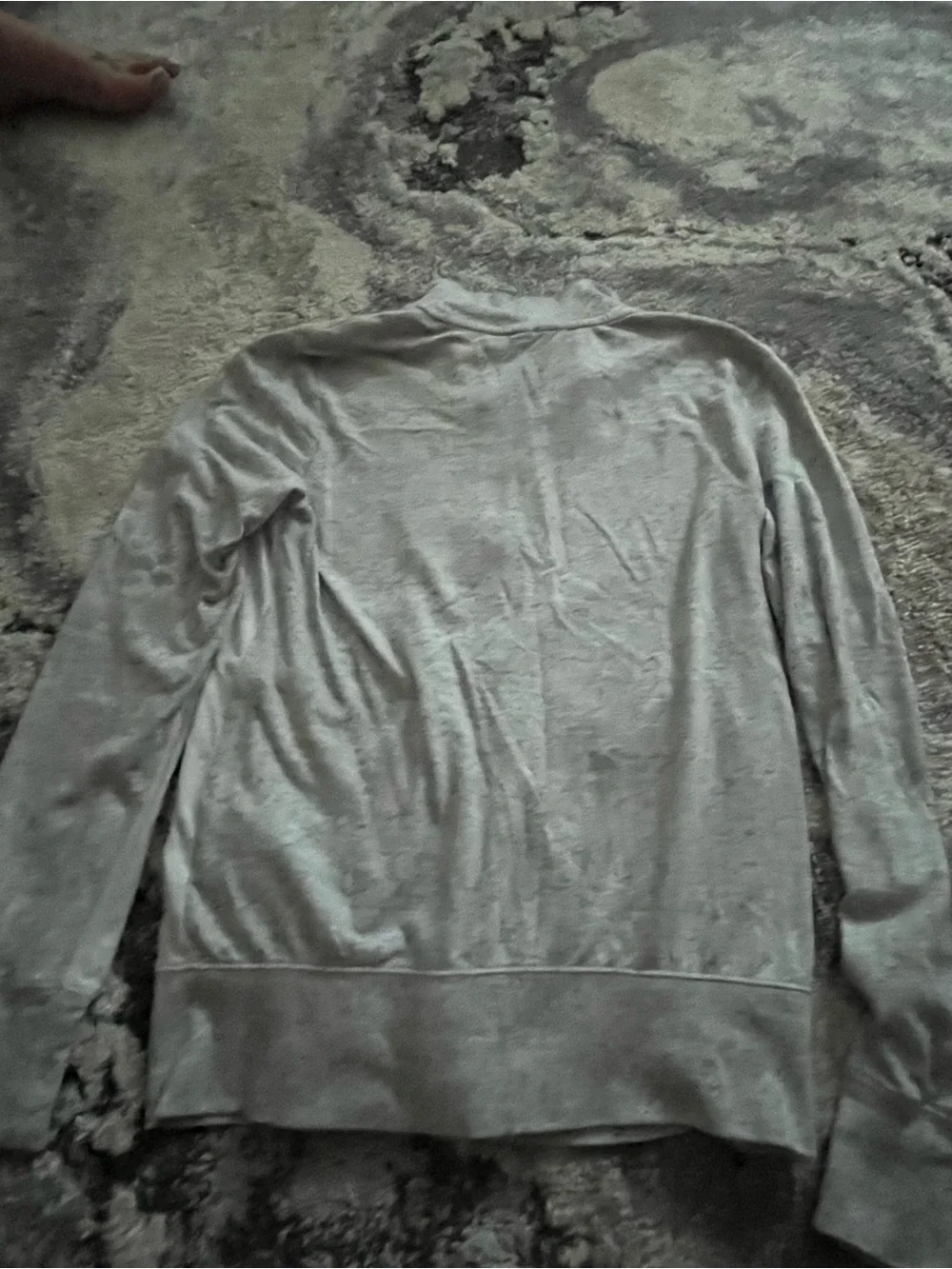 Nike Women’s Light Gray Full-Zip Jacket
